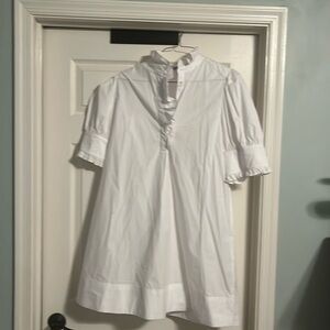NWT Banana Republic large white dress